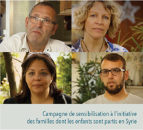 Campagne à l'initiative des familles dont les enfants sont partis en Syrie